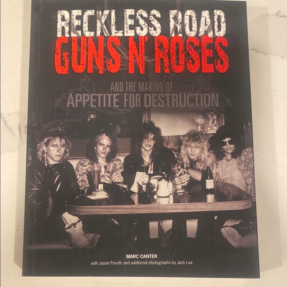 Reckless Road: Guns N' Roses Book author signed